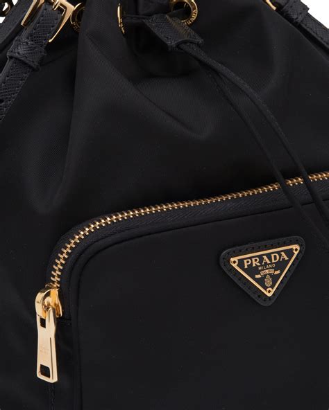 prada nylon duet shoulder bag